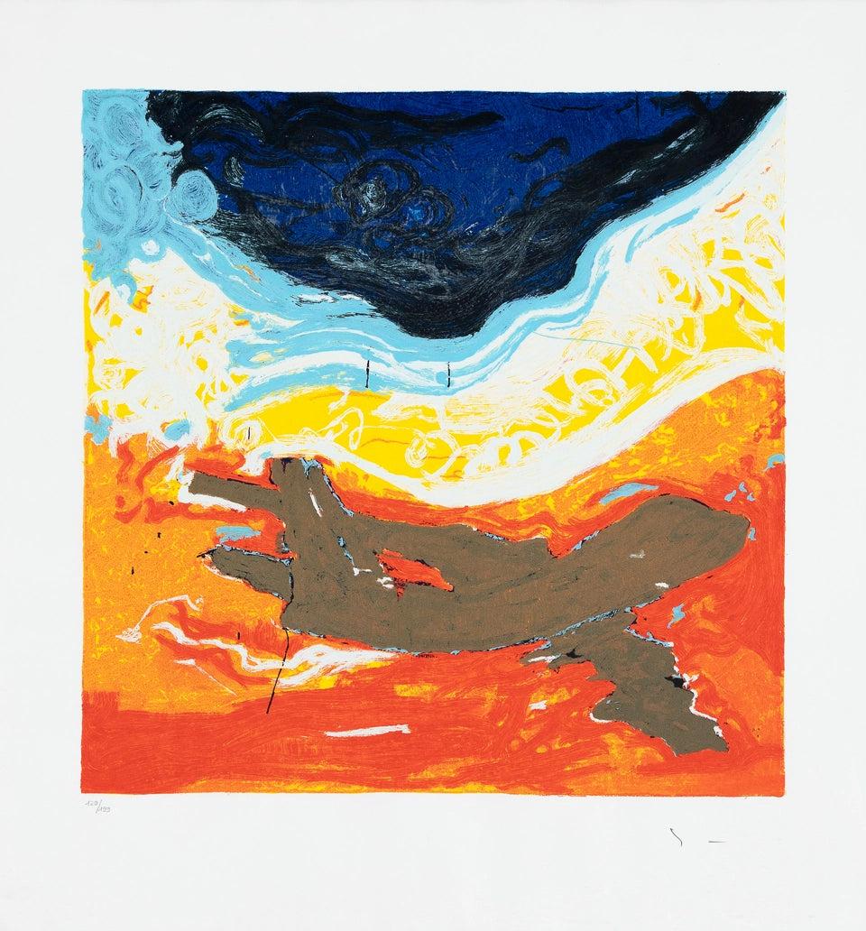 Mario Schifano (1934-1998) - La rotta nordica per la sicurezza - Siebdruck