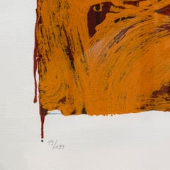 Mario Schifano (1934-1998) - Montagna - Serigrafia a smalto - 1997