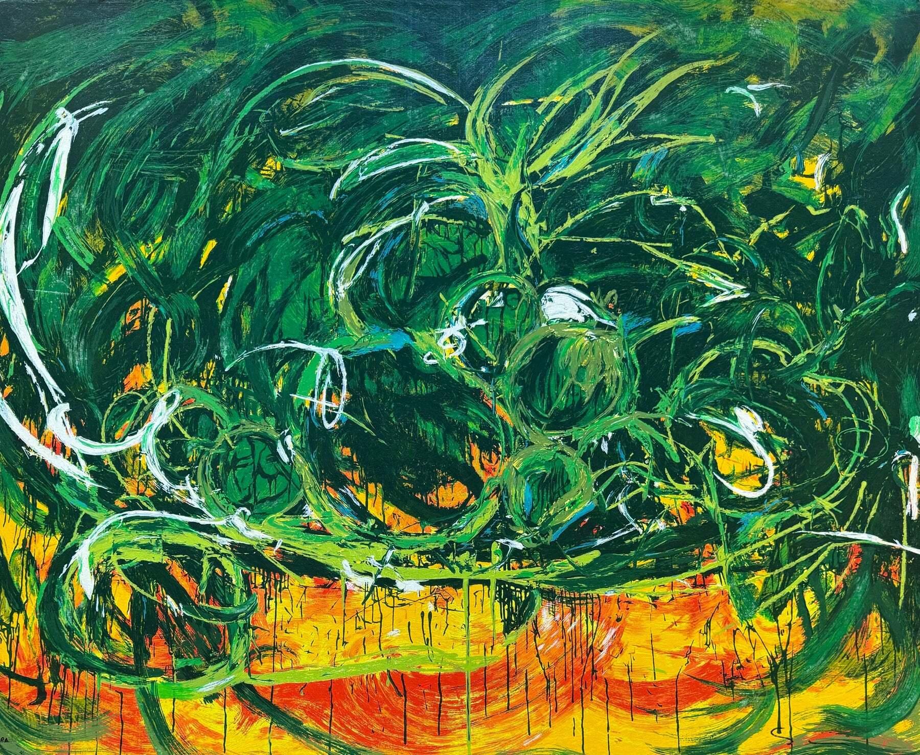 Mario Schifano (1934–1998) -  Natura - Enamel screen printing - 1988