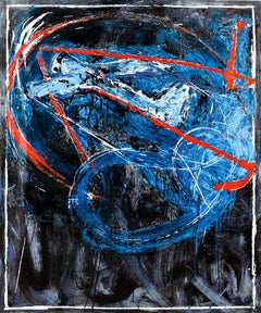 Mario Schifano (1934 - 1998) - NAVIGATORE NOTTURNO - Serigrafia smaltata in 45