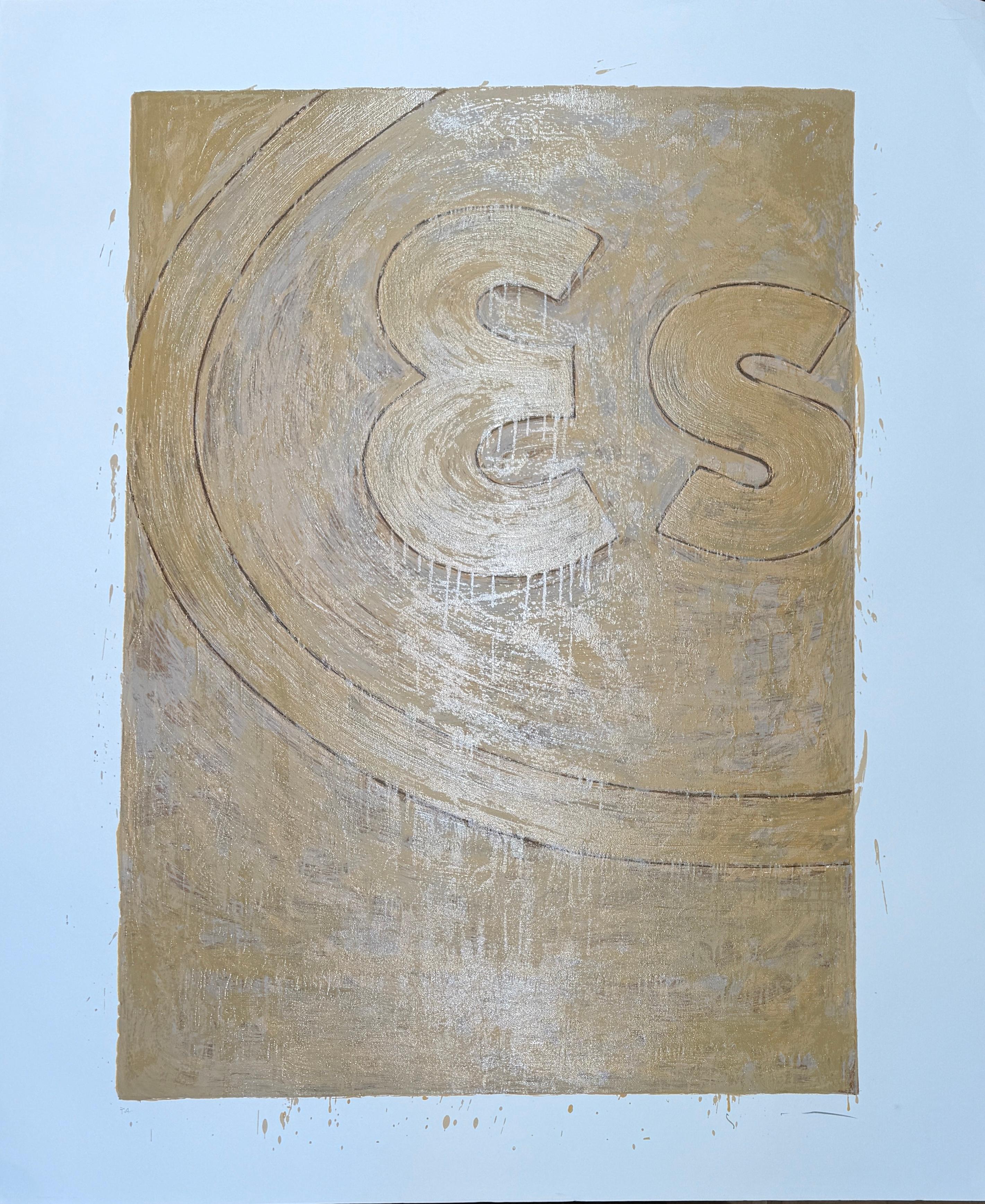 Mario Schifano (1934–1998) - Propaganda ( particolare ) - Enamel screen print For Sale 1