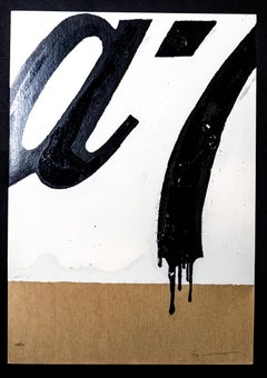 Mario Schifano (1934–1998) - Screen printing with enamels on kraft paper - 1983