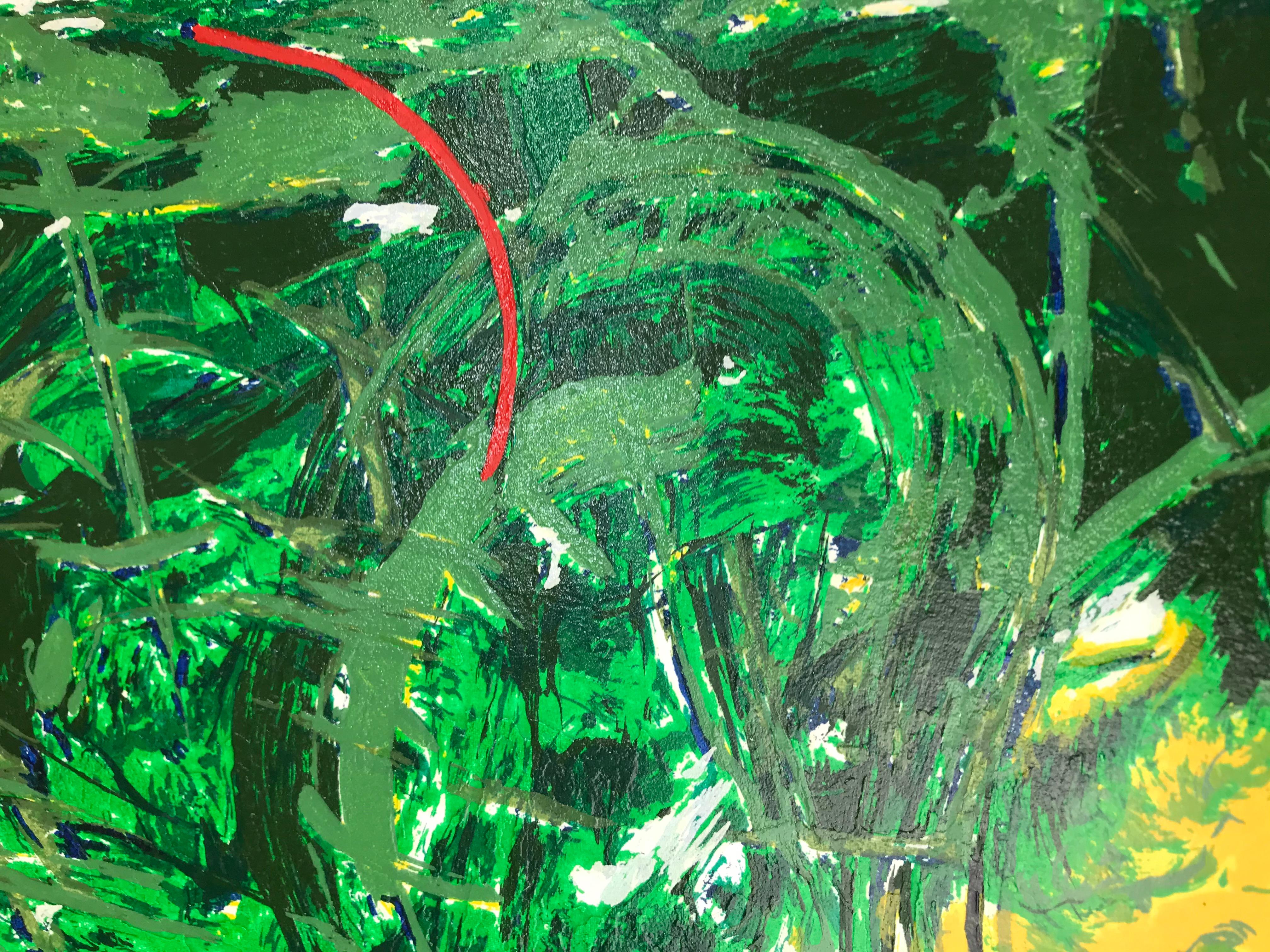 Mario Schifano(1934–1998)- TRENO GIAPPONESE- Screen print in 48 colors paper For Sale 1