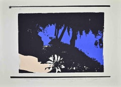 Silenzio - Serigrafía de Mario Schifano - 1974