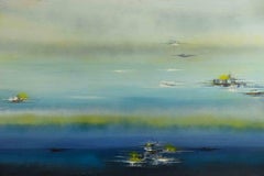 Landscape - Mixed Media by Mario Sinisca - 1970s