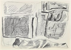 Composition - Mixed Media after Mario Sironi - Mid-20th Century