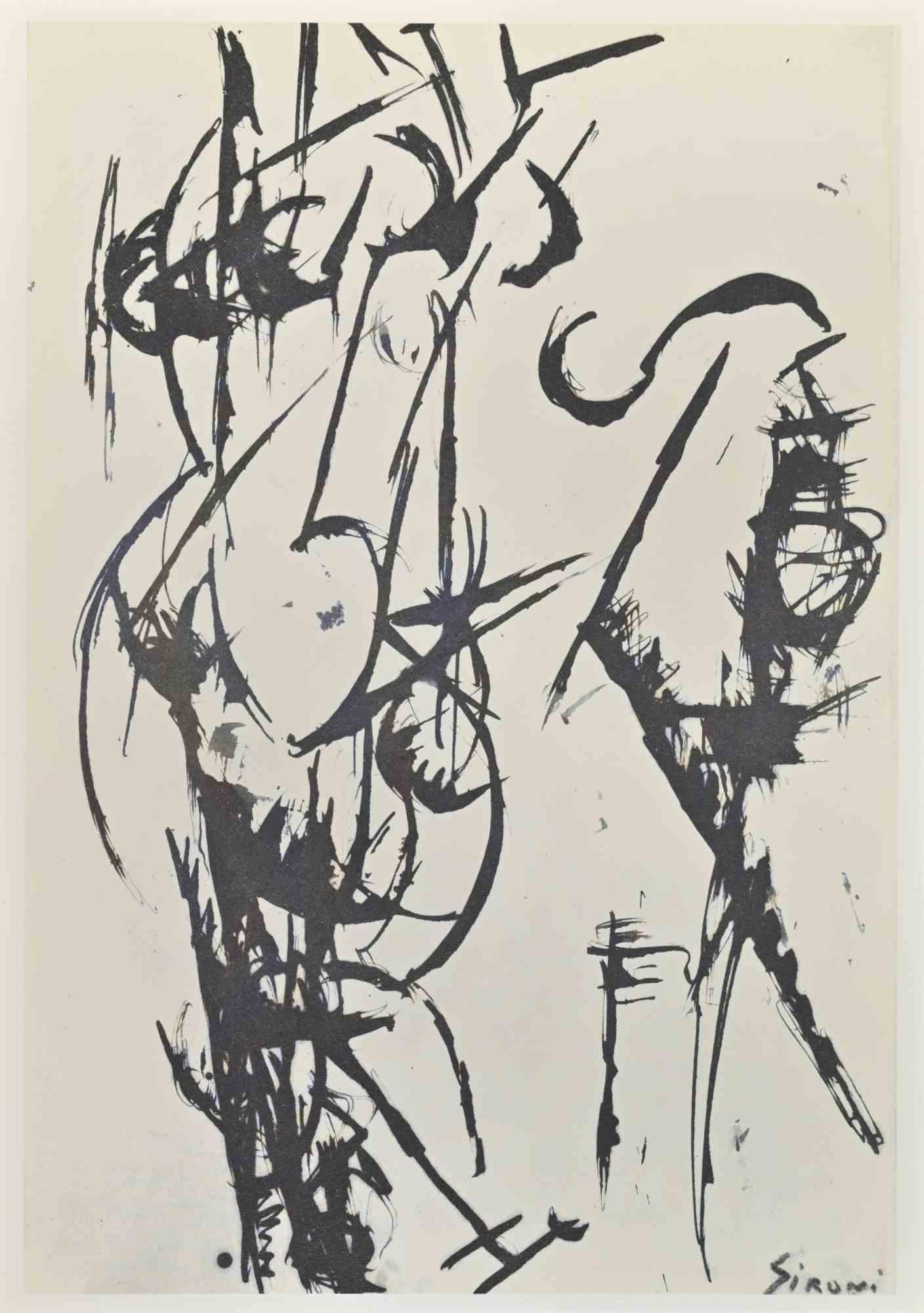 Moving Figures è un'opera d'arte su cartone bianco realizzata dall'artista italiano Mario Sironi (1885-1961) nel 1913.

Stampa fototipica.

Firmato nell'angolo basso.

Buone condizioni. 

Stampato sul retro "4. Figure in movimento - 1913".

Mario