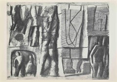 Symbol and Myth - Mixed Media after Mario Sironi - Mid-20th Century