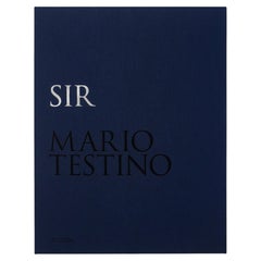 Signed Mario Testino SIR Collector's Edition Book with Metal Slipcase