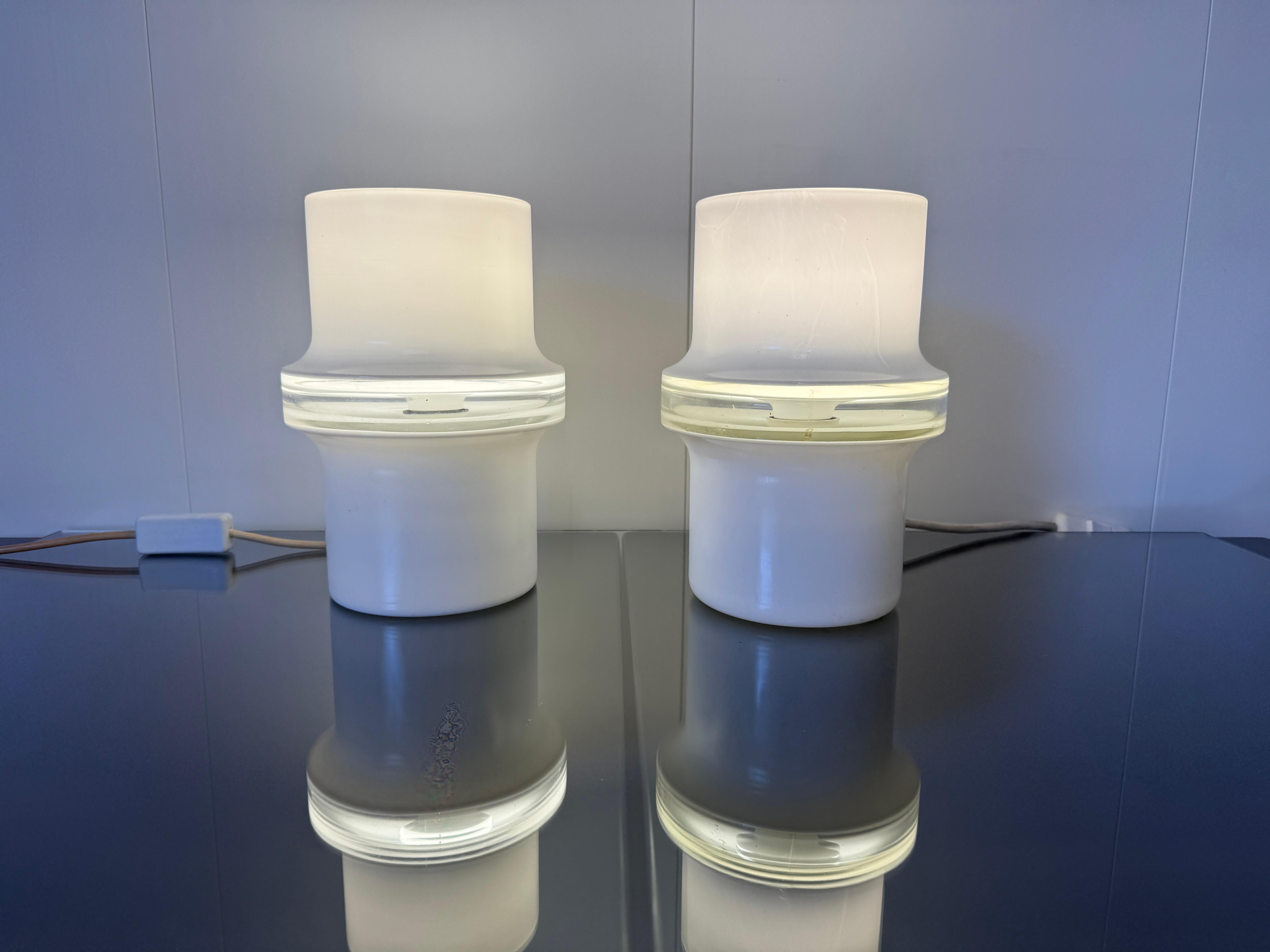Mario Ticcò, Paire de lampes Nebulosa mod. 823.00, Prod. Venini, 1970 en vente 14
