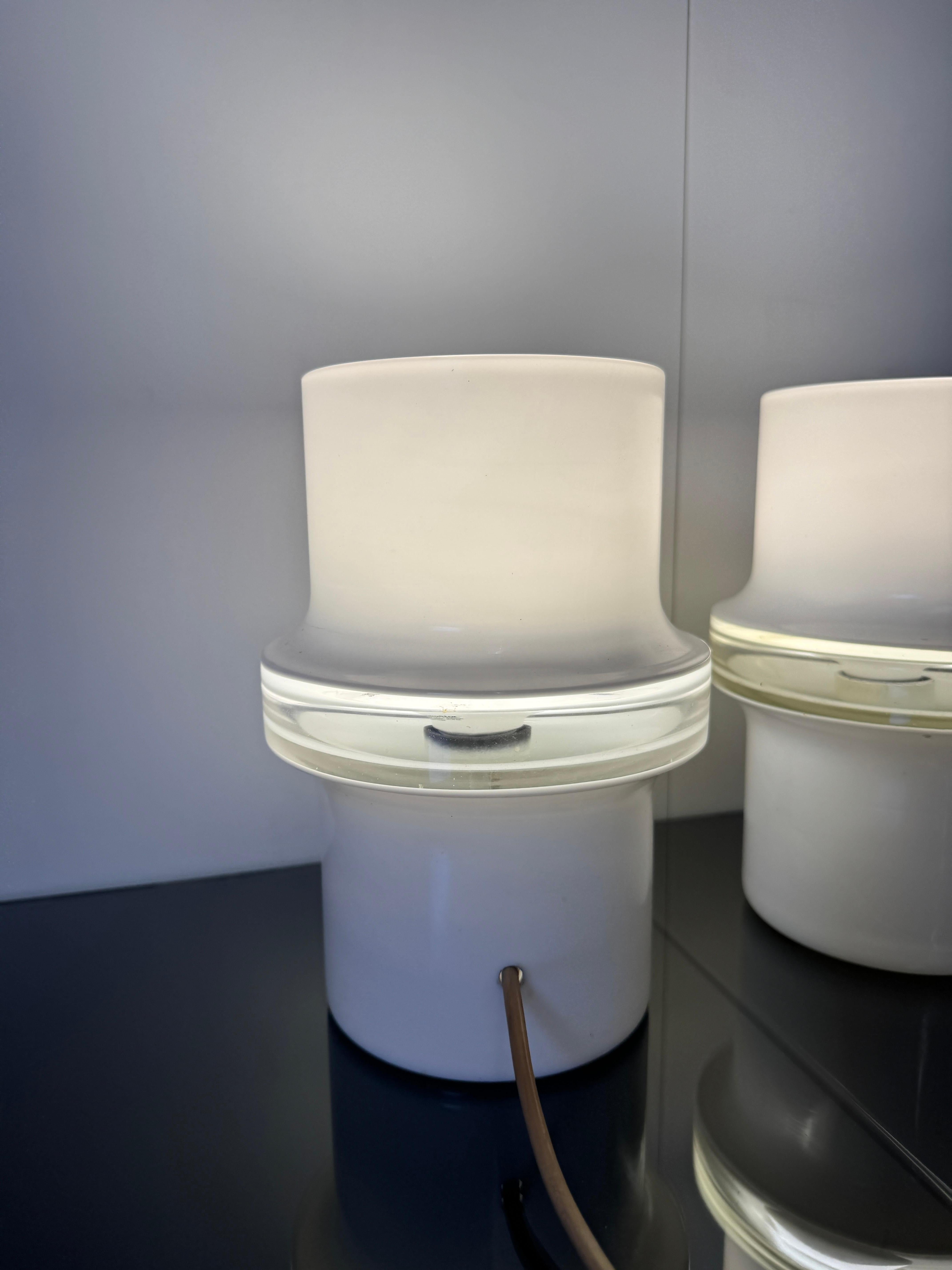 Mario Ticcò, Paire de lampes Nebulosa mod. 823.00, Prod. Venini, 1970 en vente 2