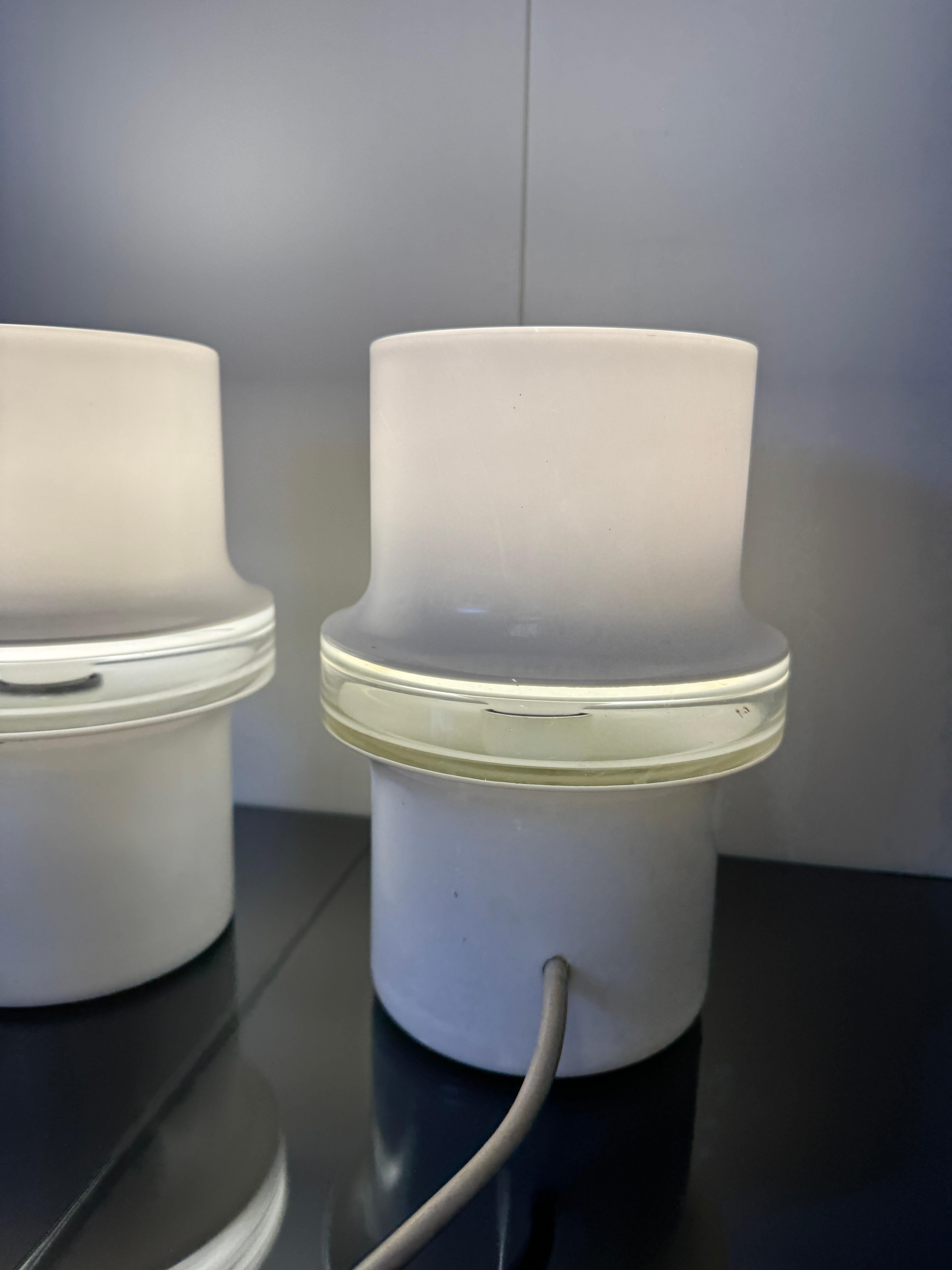 Mario Ticcò, Paire de lampes Nebulosa mod. 823.00, Prod. Venini, 1970 en vente 3