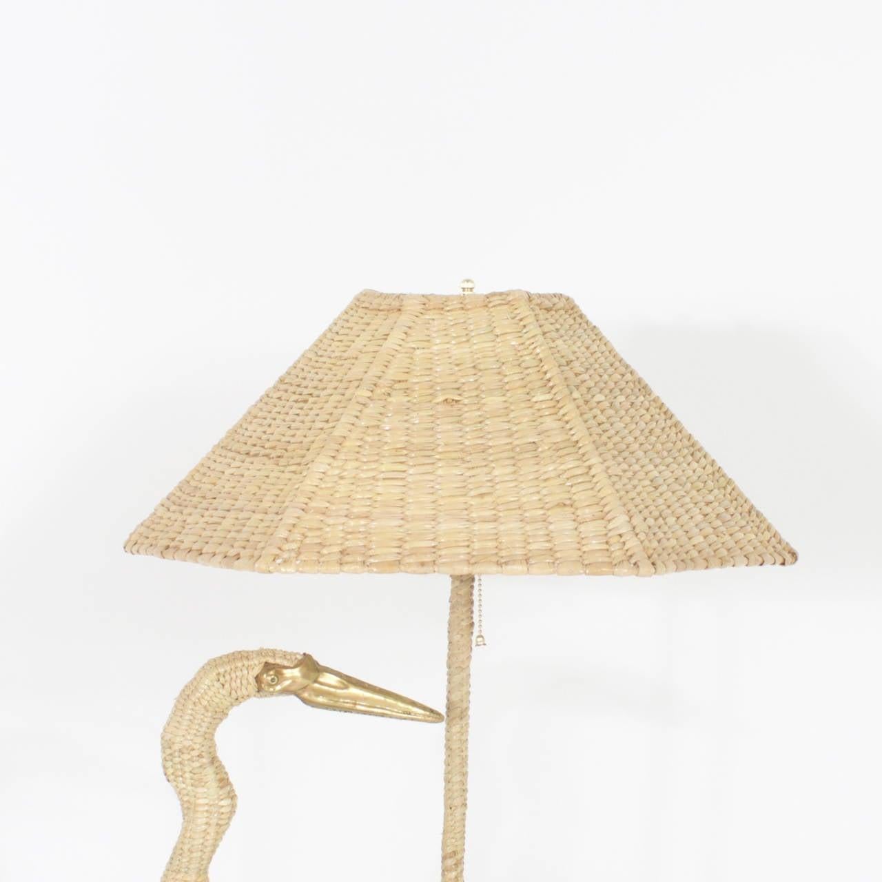 Organic Modern Mario Torres Egret Table Lamp