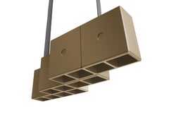 Mario Tsai, Suspension en aluminium peinte au champagne de Cassina