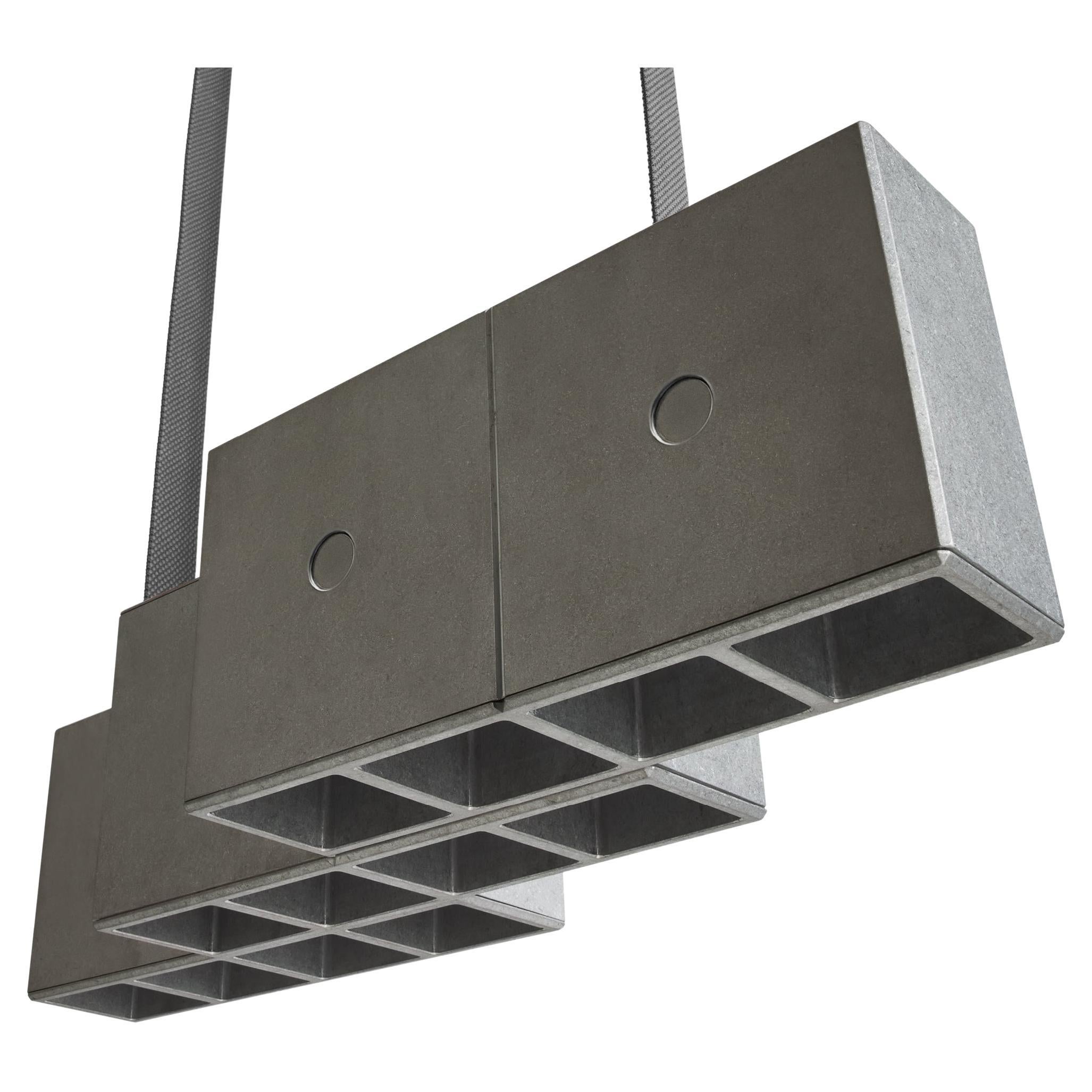 Mario Tsai, Aluminium Tsai Suspension Lamp by Cassina