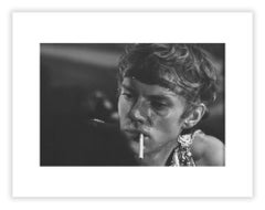 Malcolm McDowell als Caligula, Filmset-Fotografie von Mario Tursi