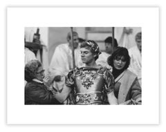 Malcolm McDowell with costumers, Caligula set photograph by Mario Tursi