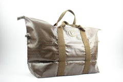 Mario Valentino Monogramm-Tragetasche 20misa1025 Grün Weekend/ Travel Bag