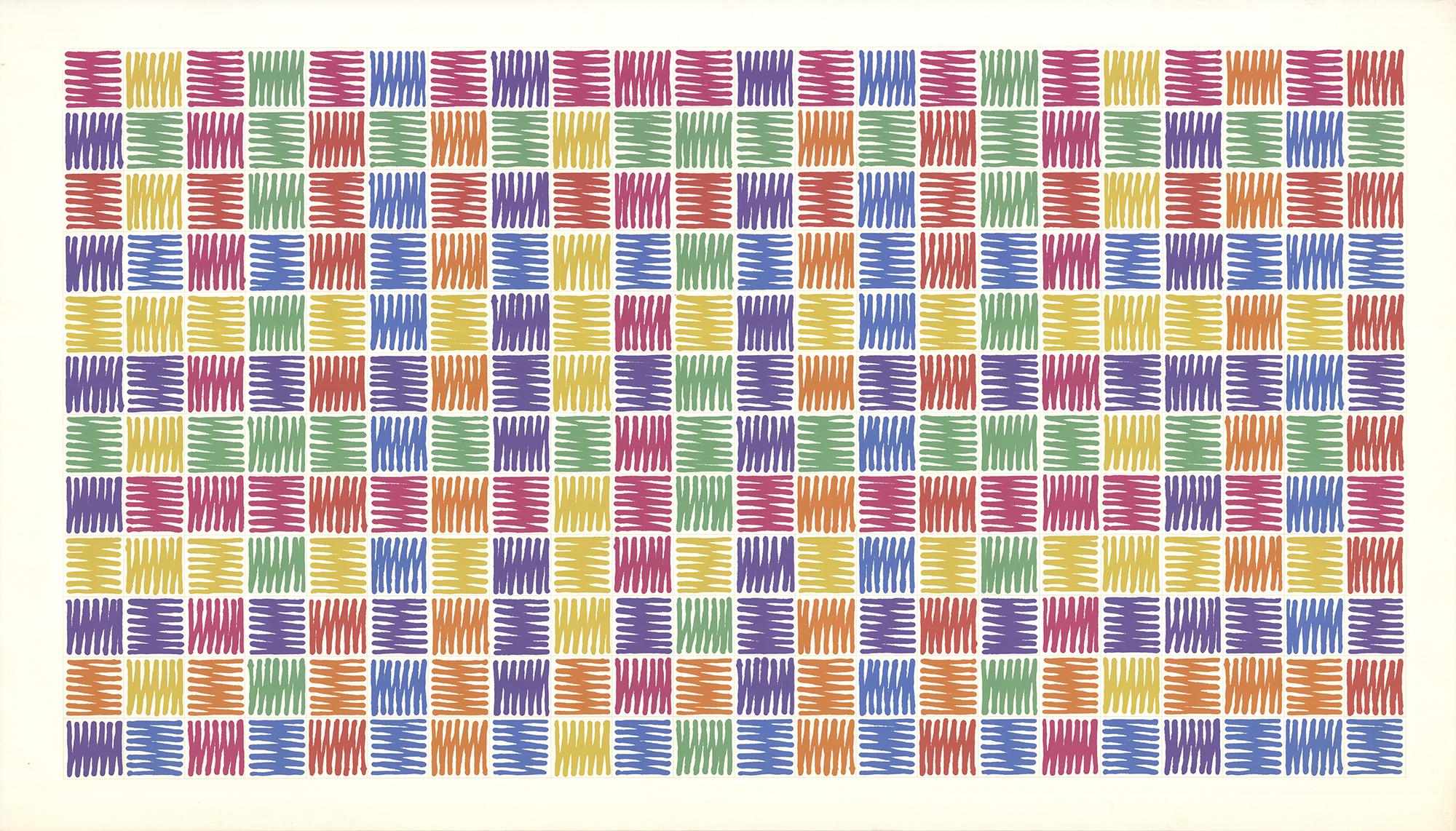Yrissary-Evolution -Vintage, hand pulled serigraph - Print by Mario Yrisarry