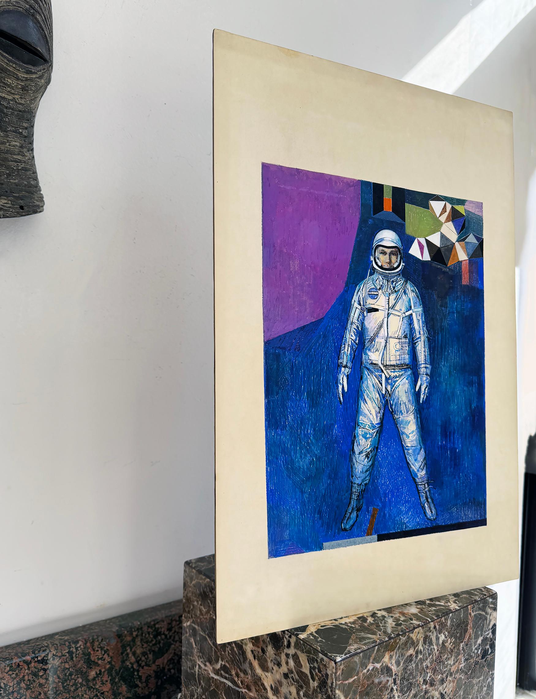 Astronaut - Space Man Mitte des Jahrhunderts - Howard Hughes im Angebot 6