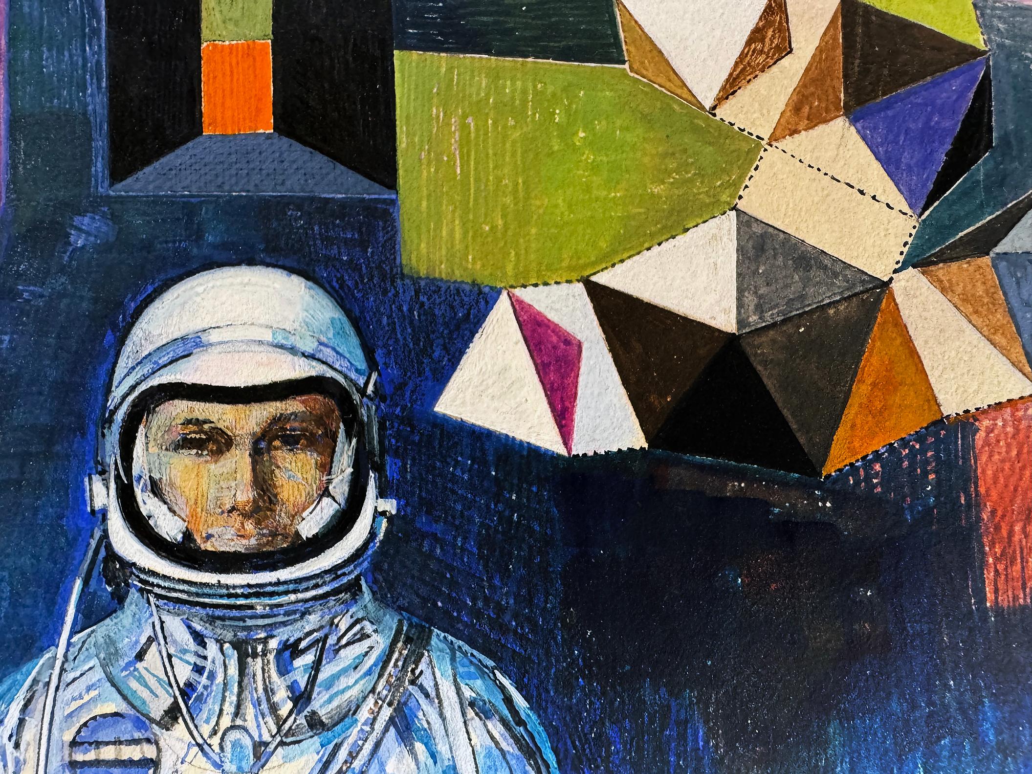 Astronaut - Space Man Mitte des Jahrhunderts - Howard Hughes im Angebot 1