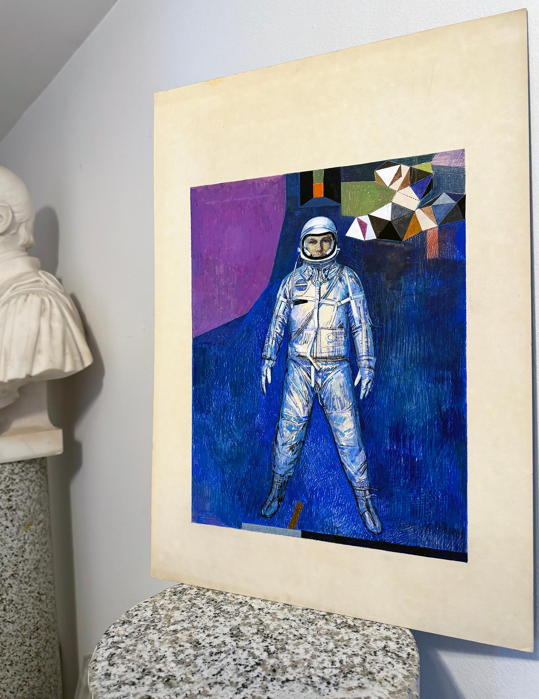 Astronaut - Space Man Mitte des Jahrhunderts - Howard Hughes im Angebot 5