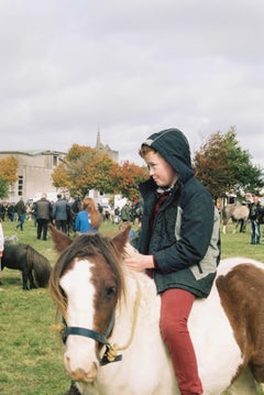 Boy on Horse - Ballinasloe Horse Fair, Ireland, 2018