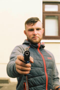 Man with Gun - Ballinasloe Horse Fair, Ireland, 2018