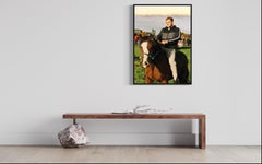 Young man on Horse - Ballinasloe Horse Fair, Ireland, 2018