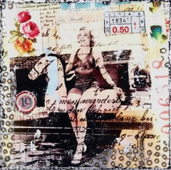 Carrusel - Retrato Figurativo Original Pop Art