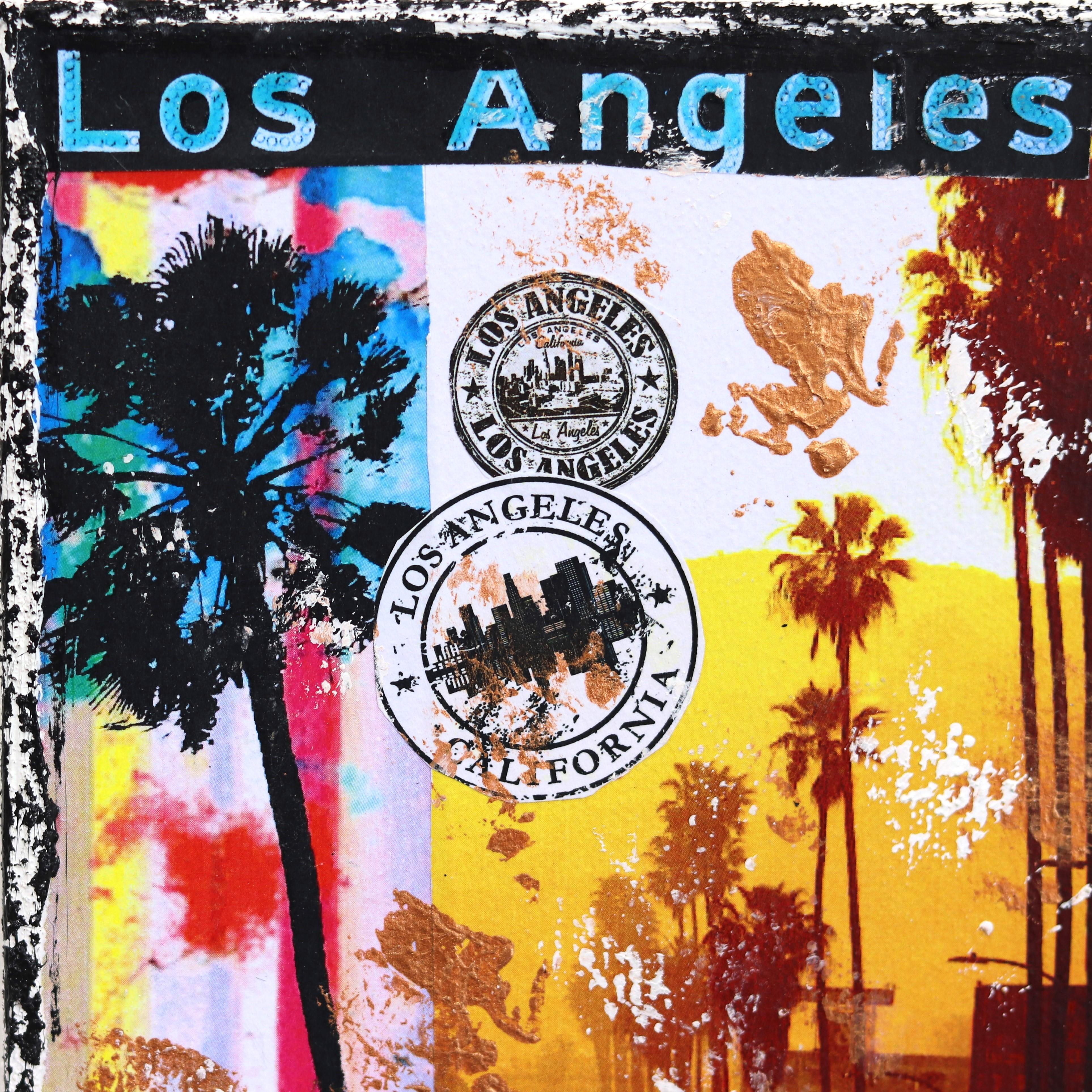Los Angeles, CA - Pop Art Painting by Marion Duschletta