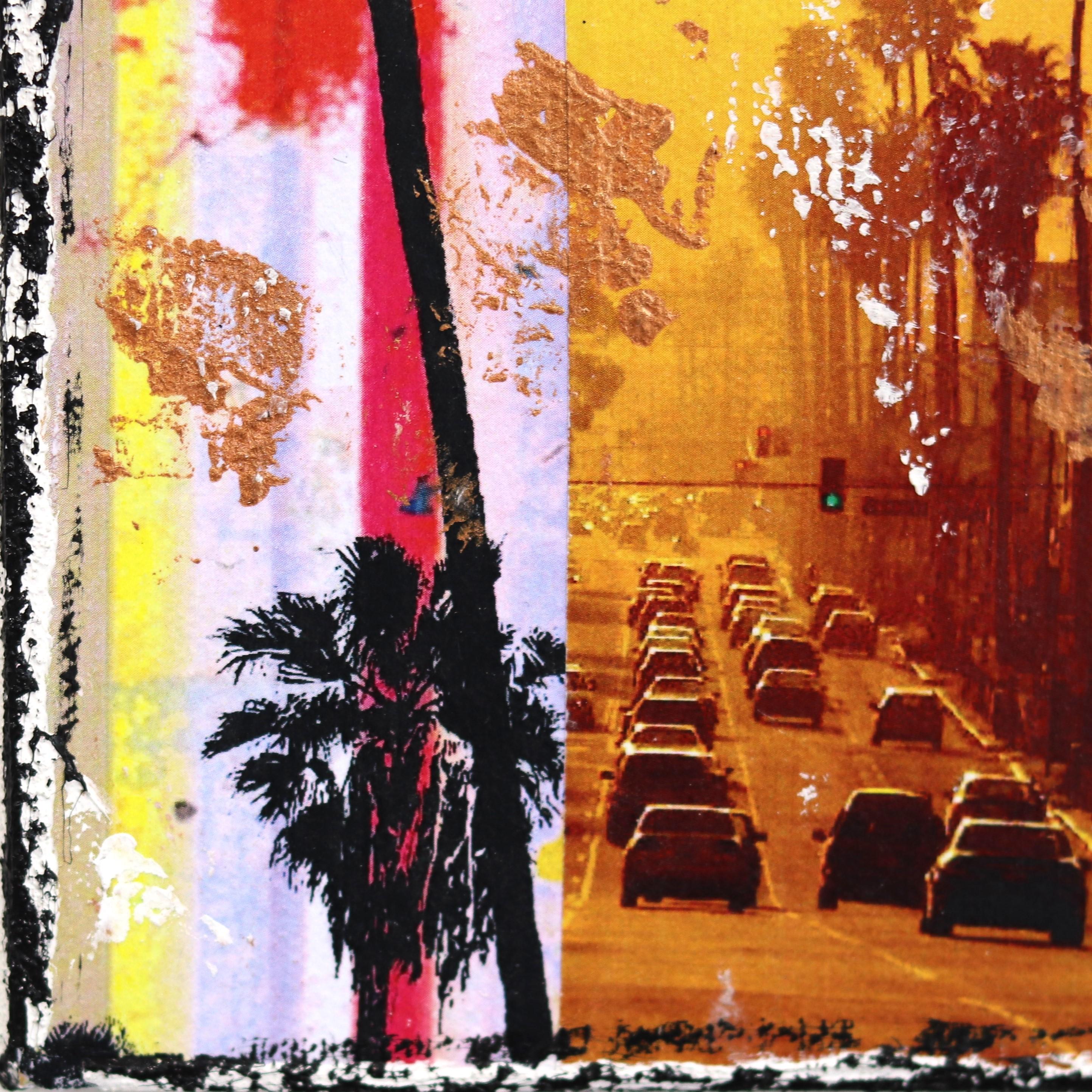 Los Angeles, CA - Original California Inspired Pop Art on Canvas For Sale 2