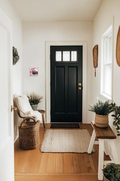 Lovely LV - Abstrakte Farbe durchtränkt texturale Feminine Rosa Ton Collage Kunstwerk