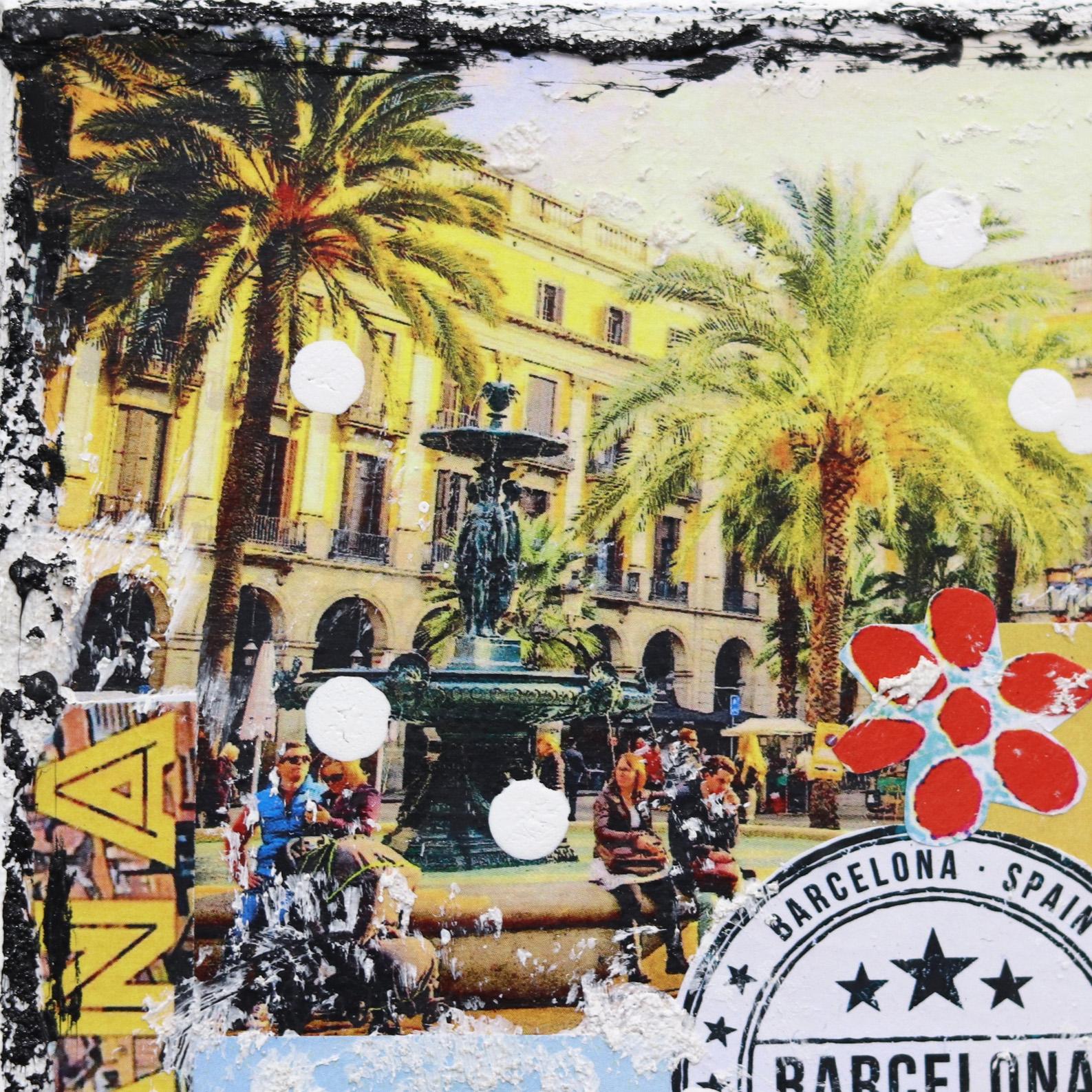 Sunny Barcelona - Pop Art Painting by Marion Duschletta