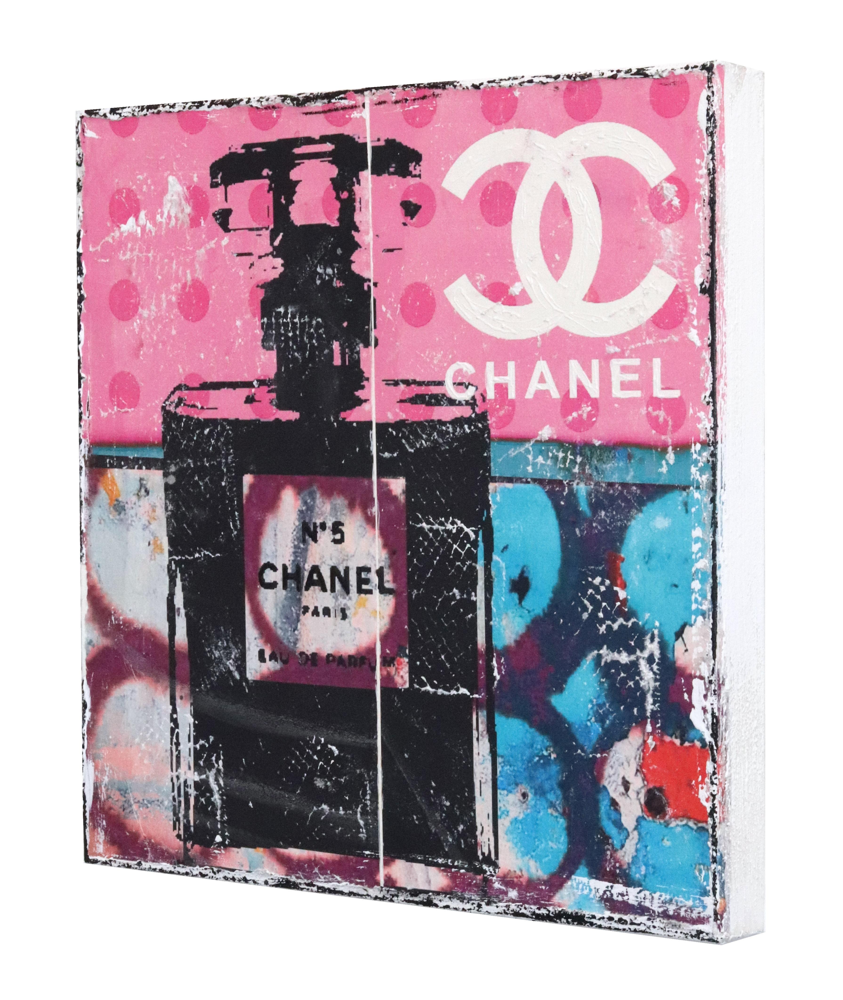 Timeless Chanel (Violett), Landscape Painting, von Marion Duschletta