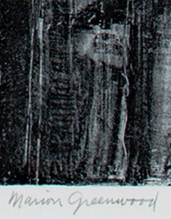 "Black Eyed Susan, " Original Lithograph signed by Marion Greenwood