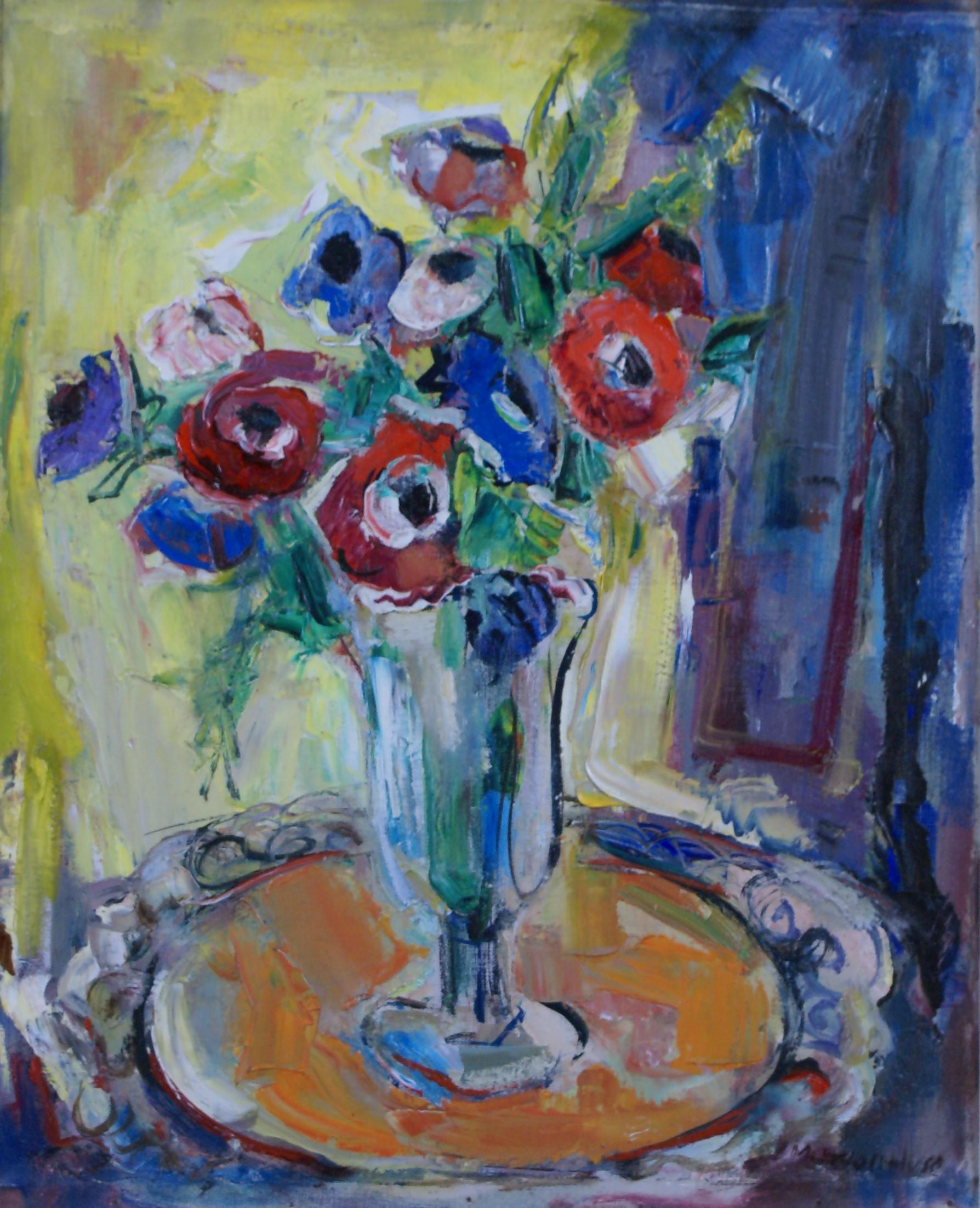 Bouquet - Painting by Marion Huse