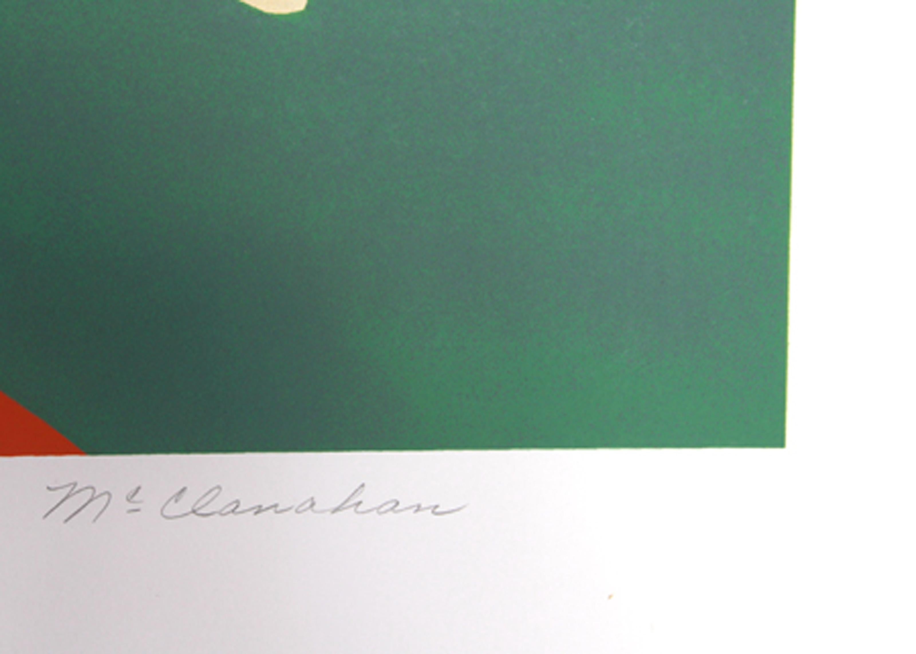 Nuage violet, 21 Aps, sérigraphie Pop Art de Marion McClanahan en vente 1