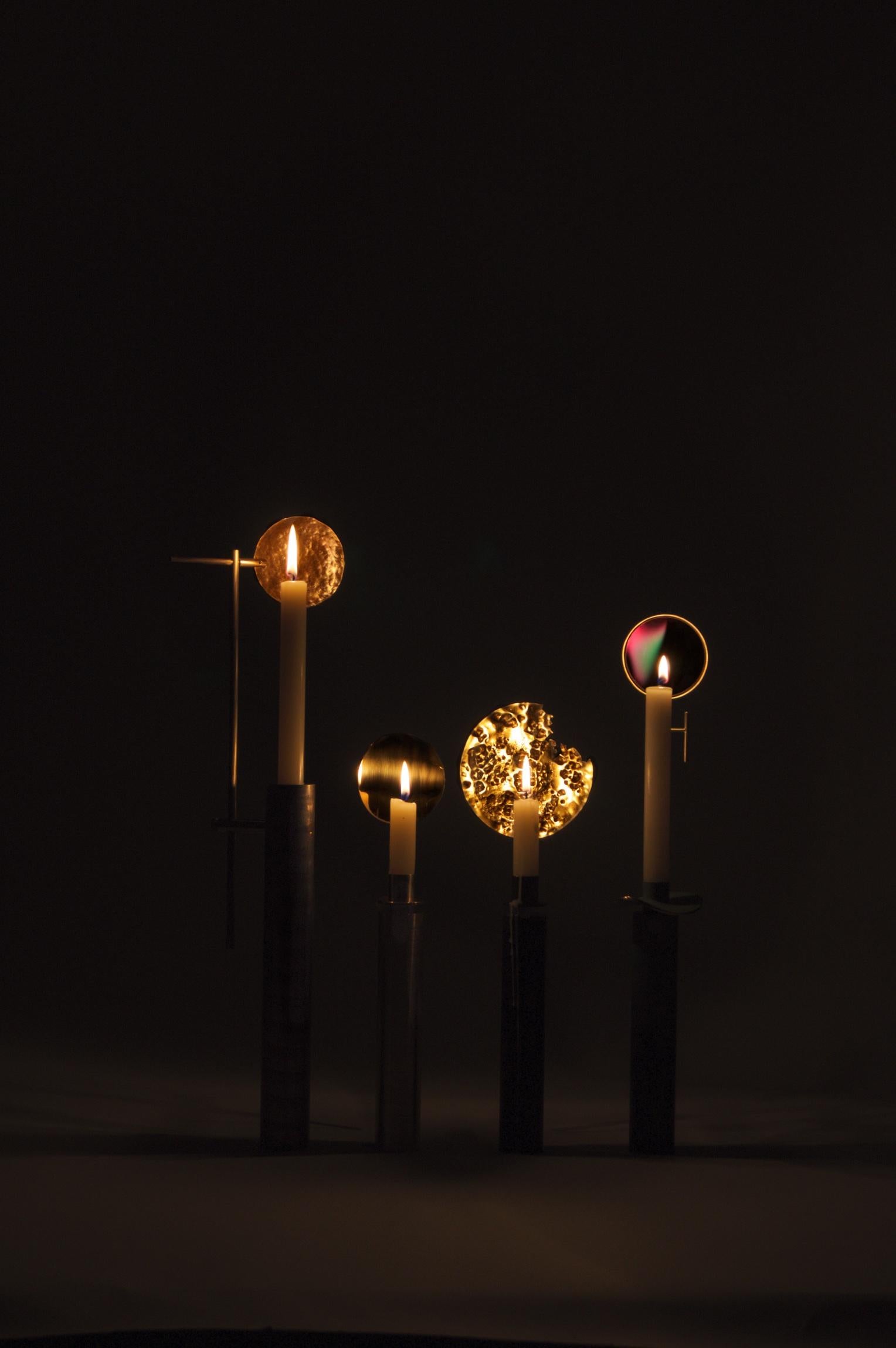 Marion Mezenge Dian Kerzenständer Astrie Serie (Moderne) im Angebot