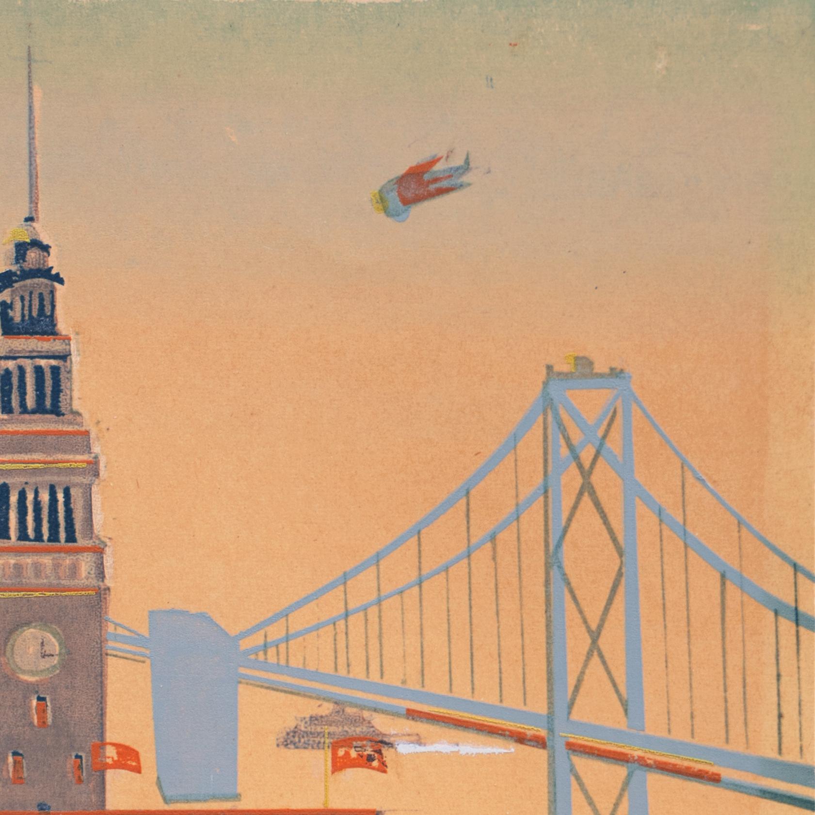 « Pier 49 Cable Cars », artiste de San Francisco, Metropolitan, SFAA, NYMoMA 4