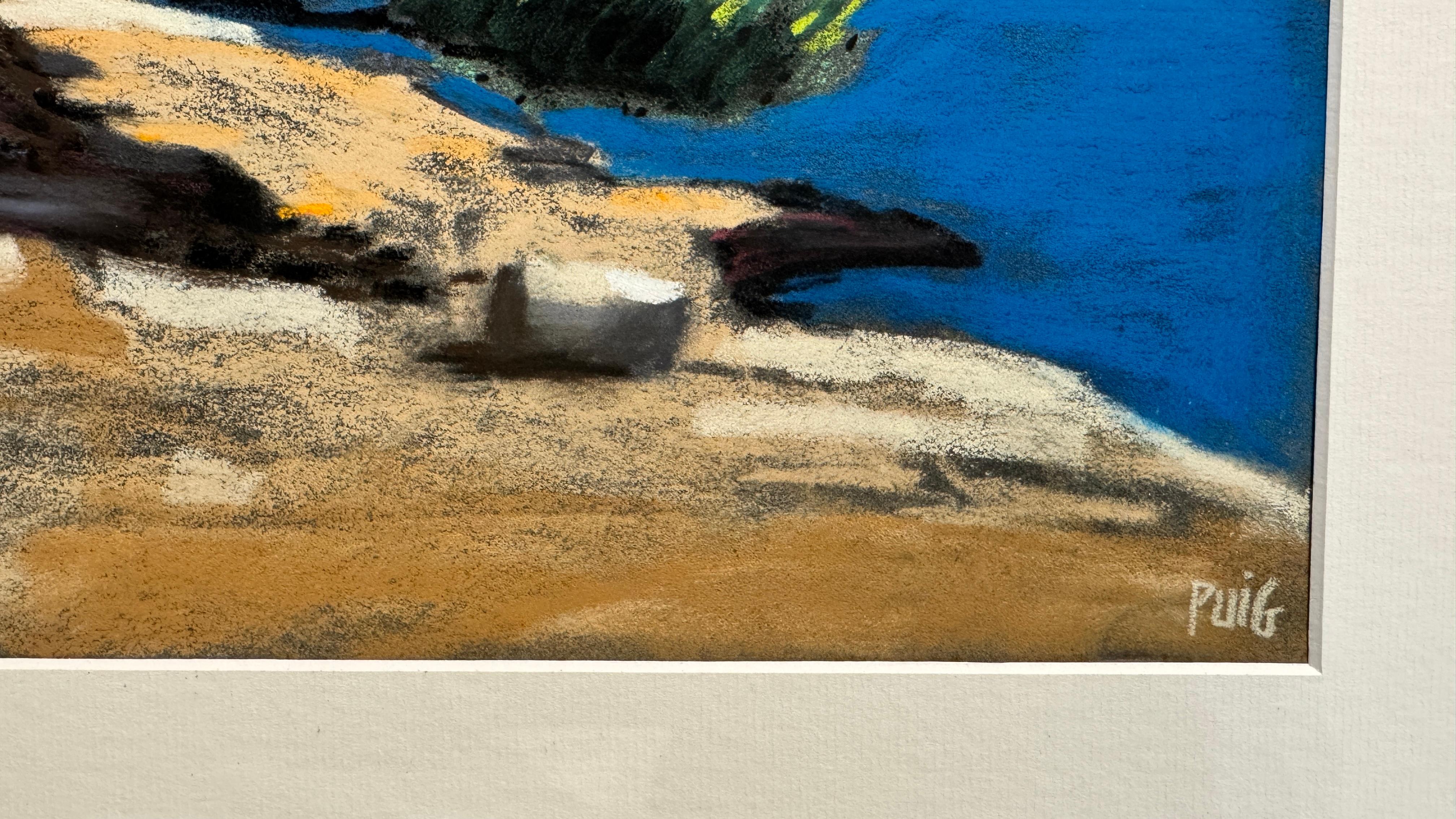 Cala Montgo - Contemporary Painting by Marion Puig