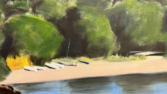 Llança 1: Acrylic Painting on Canvas, Contemporary Landscape, 2010+