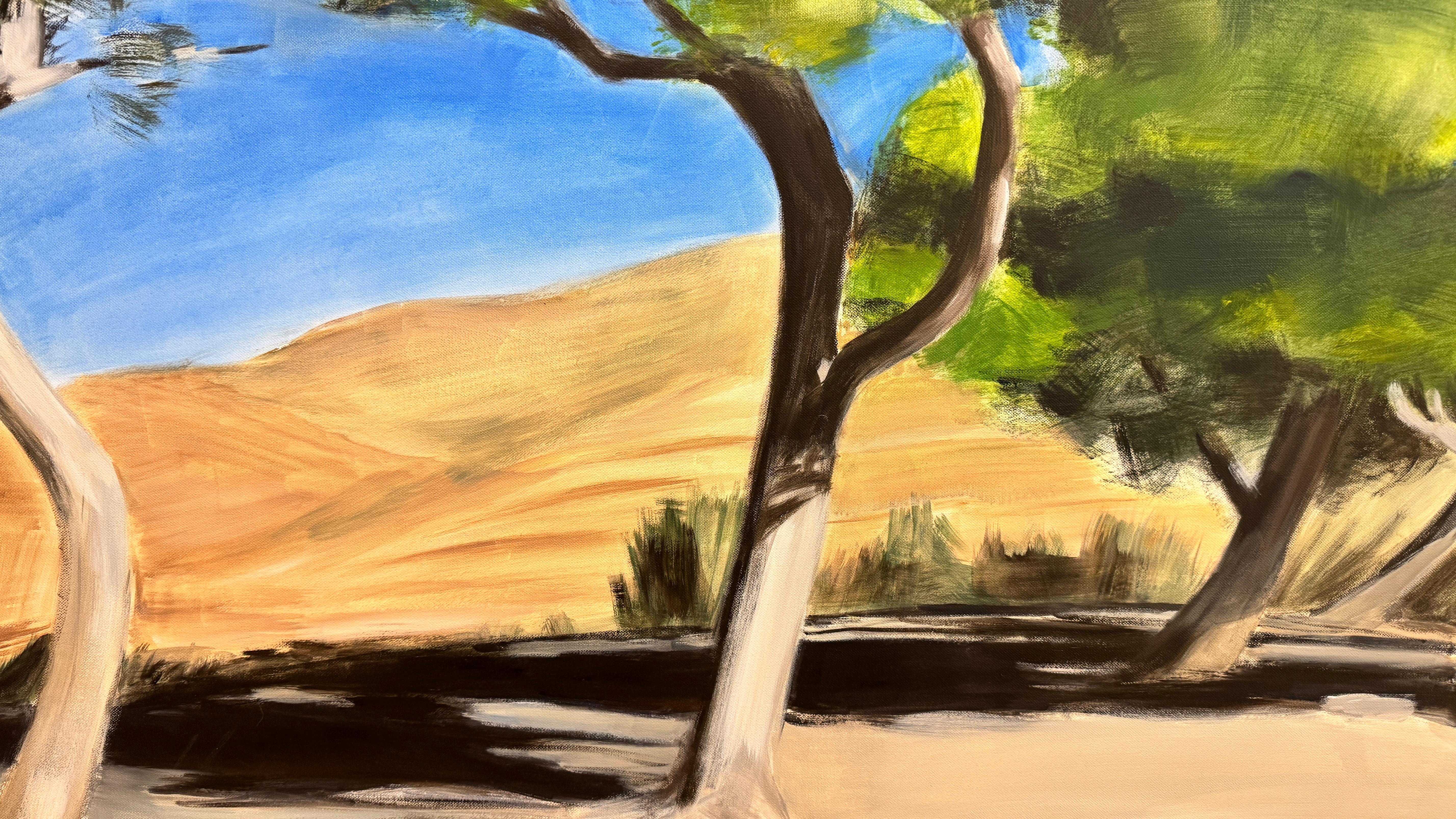 Alfileres de Paulilles 6 - Painting Contemporáneo de Marion Puig