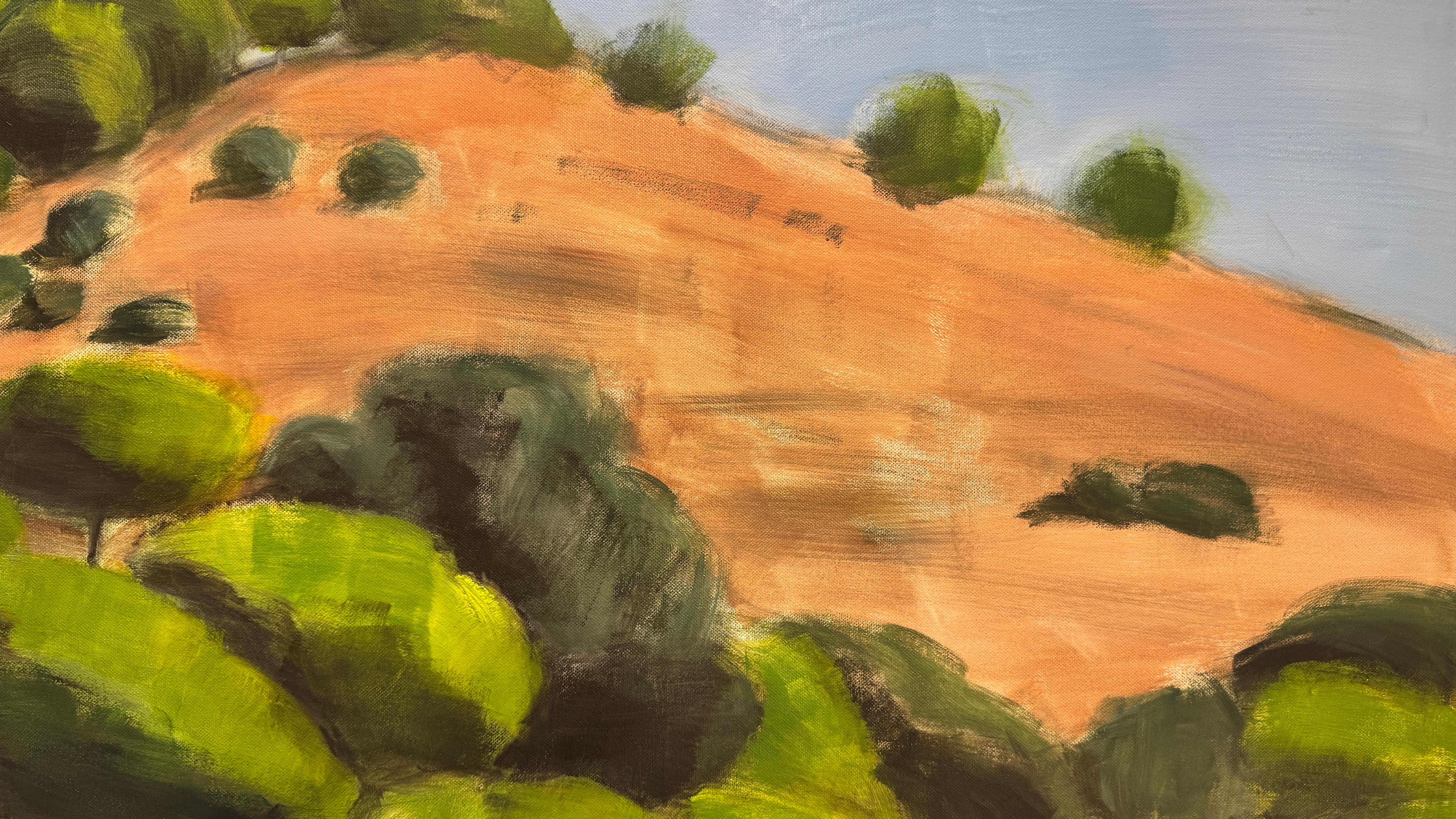 Sentier de Paulilles 3 - Painting Contemporáneo de Marion Puig