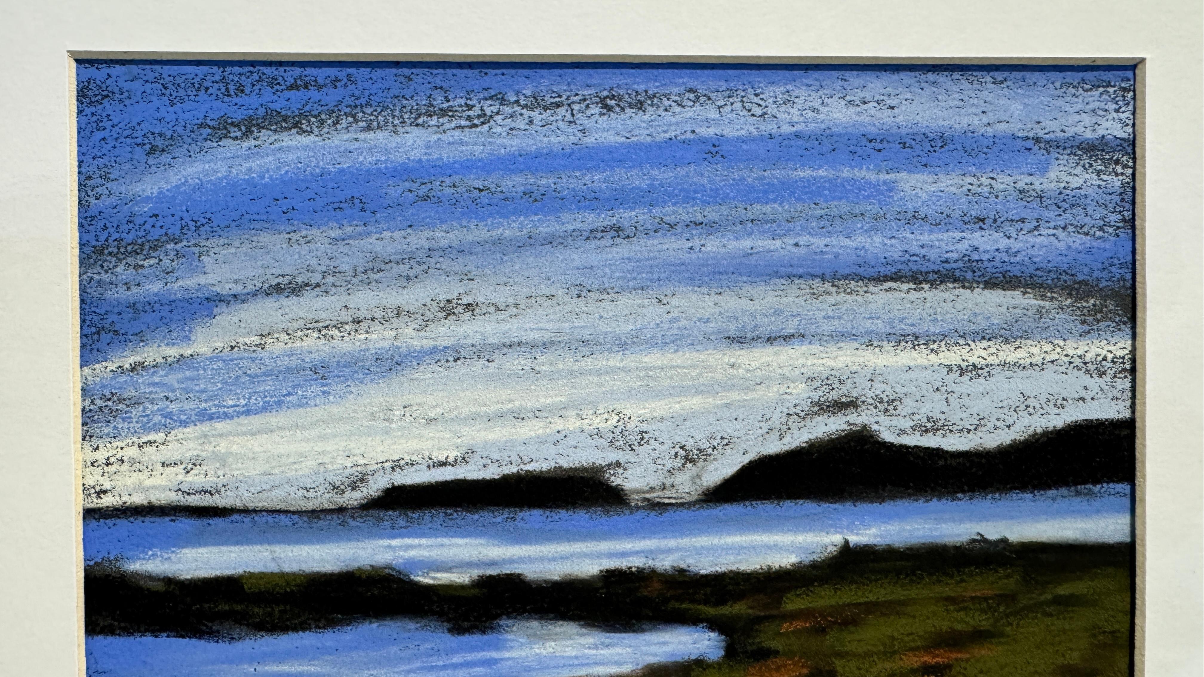 Sentier Peyriac 2 (Zeitgenössisch), Painting, von Marion Puig