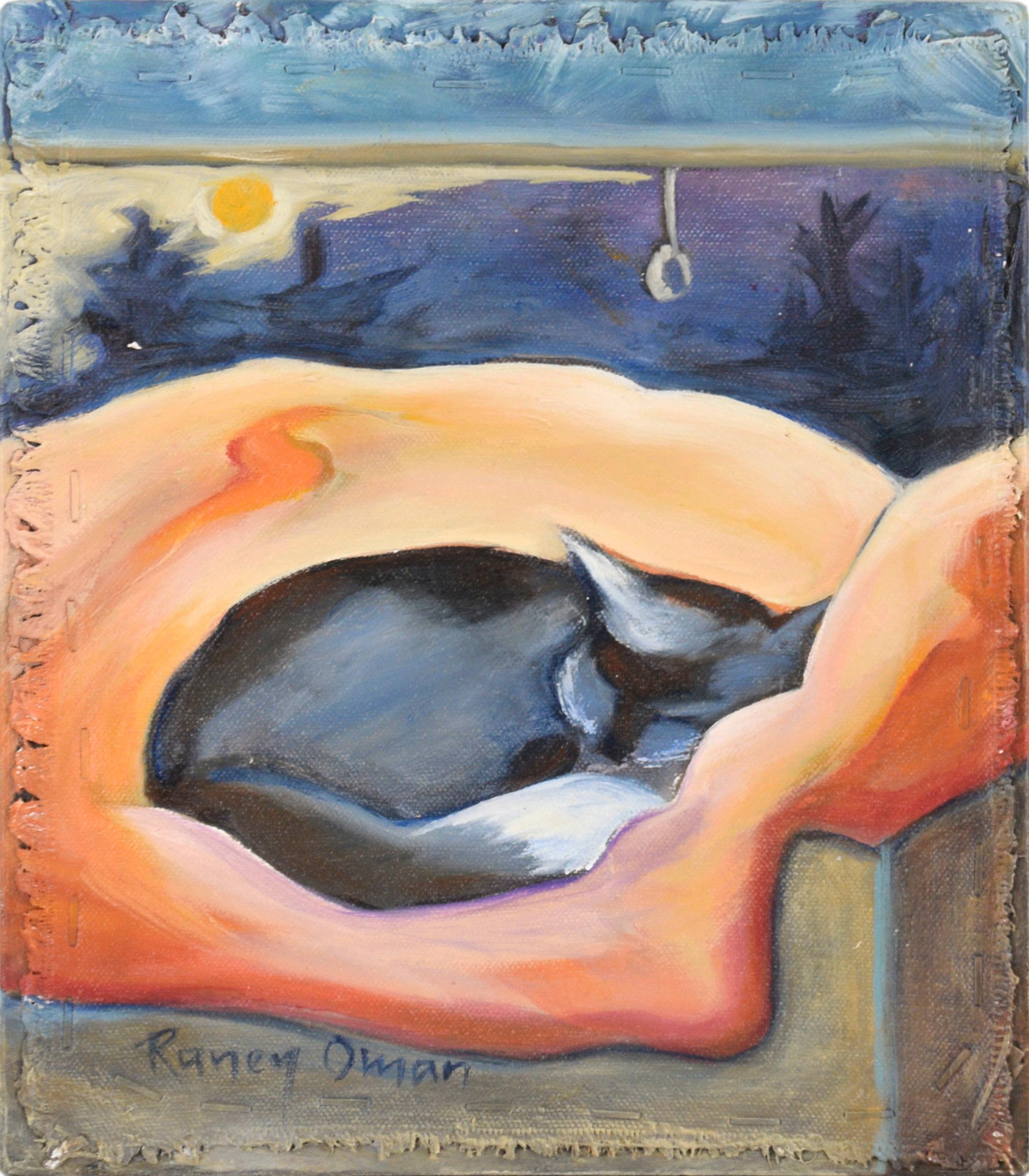 Marion Raney Oman Interior Painting - "Blanket Refuge"