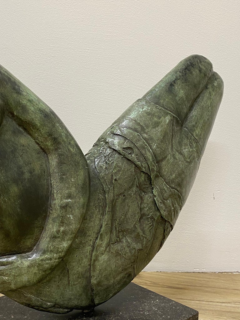Luna- 21st Century Contemporary Bronze Sculpture  For Sale 3