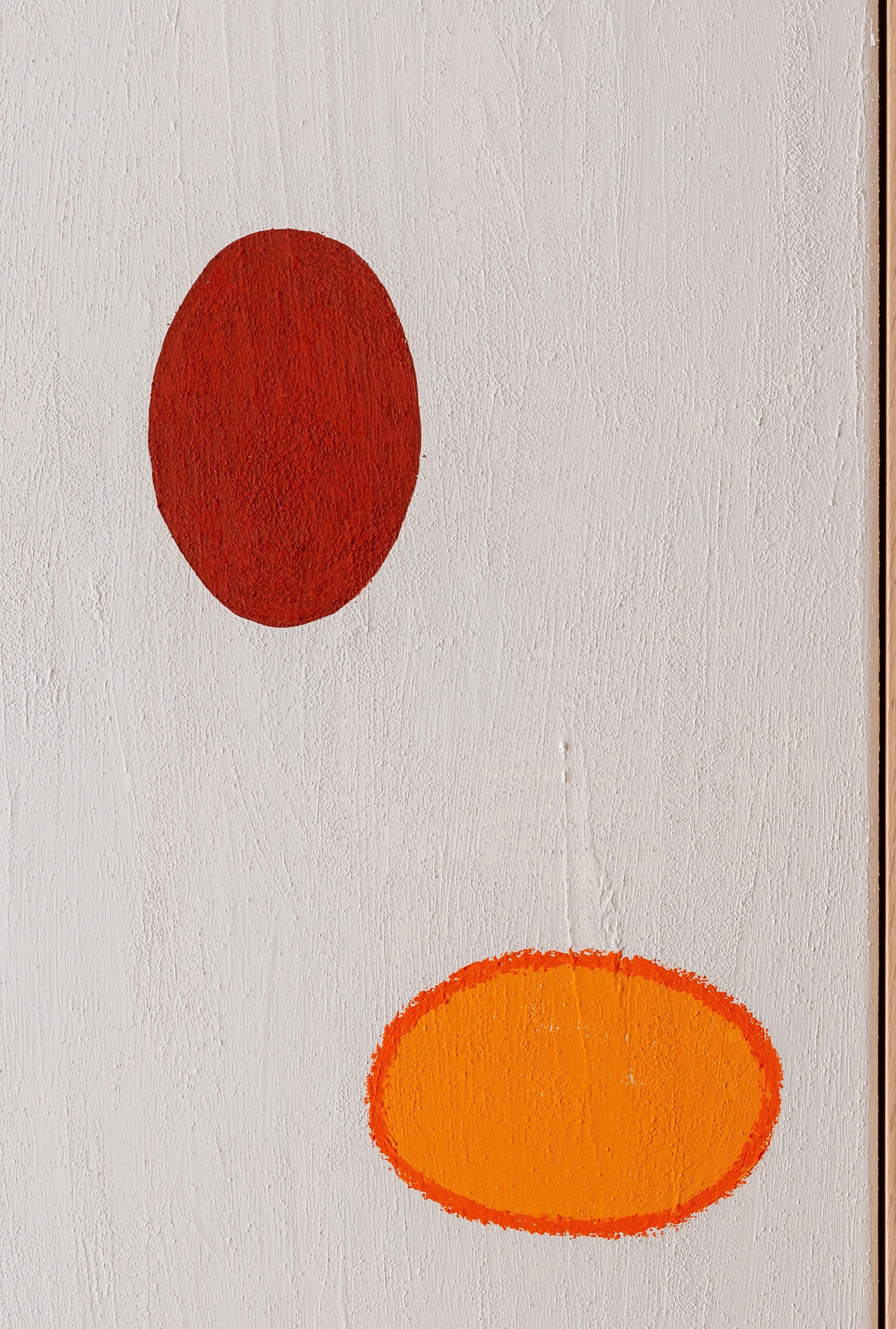 ABSTRACT Opera d'arte Architettura Cerchi Colore Artista spagnola Mariona Espinet 2024 in vendita 1