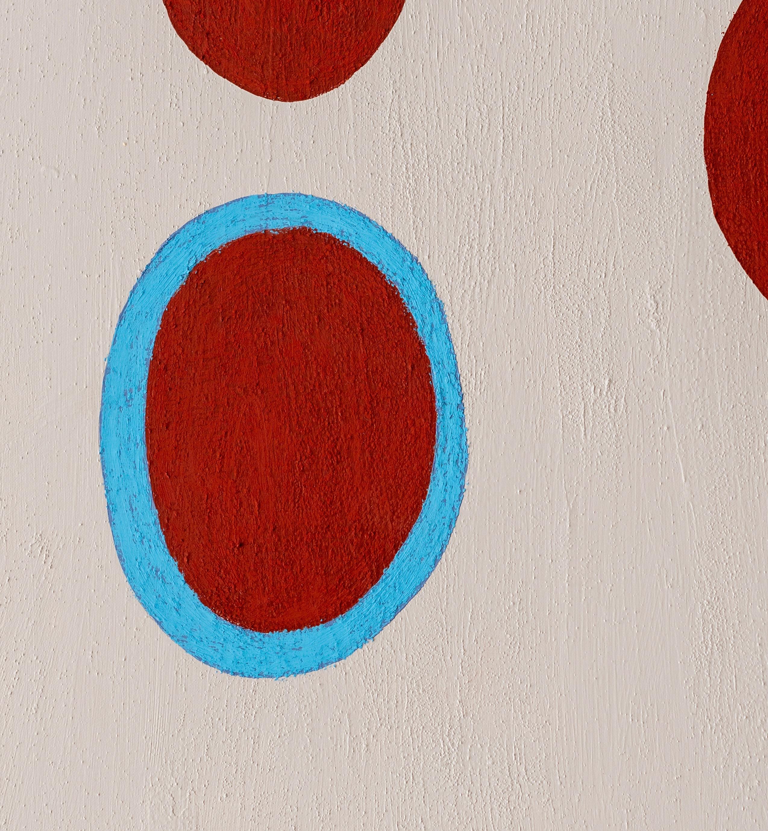 ABSTRACT Opera d'arte Architettura Cerchi Colore Artista spagnola Mariona Espinet 2024 in vendita 3