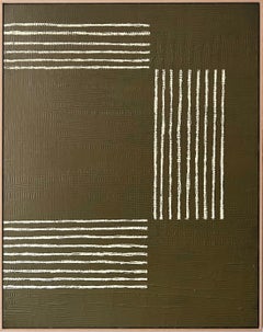RESUMEN Obra de arte Arquitectura Verde Textura Artista española Mariona Espinet 2024